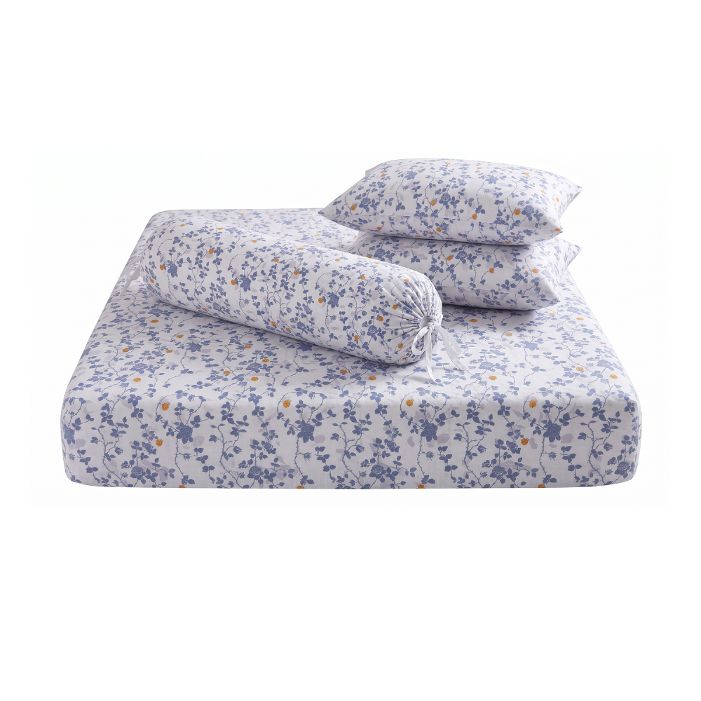 Inspire Eruca 100% Cotton Fitted Sheet Set