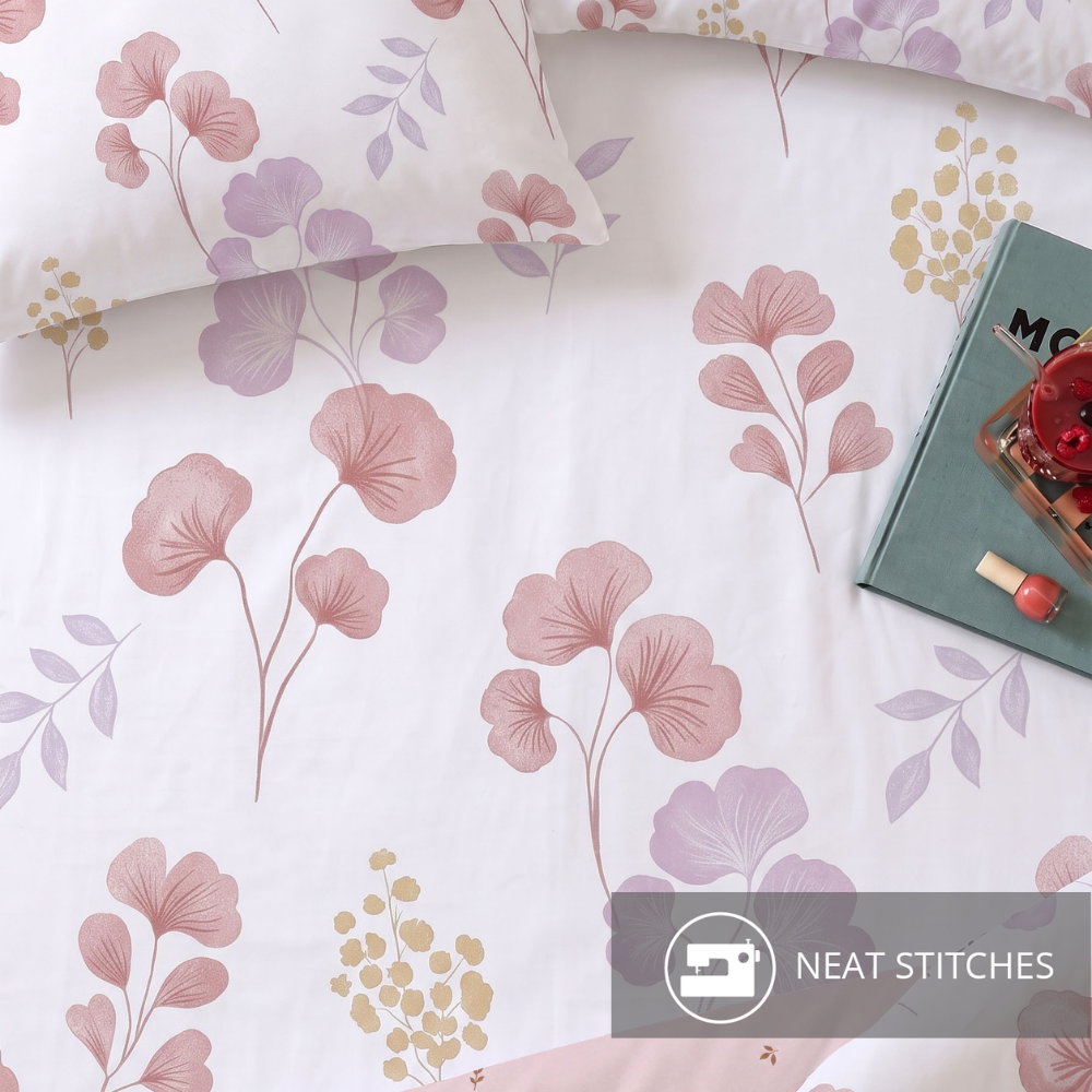 Inspire Raeanna 100% Cotton Fitted Sheet Set