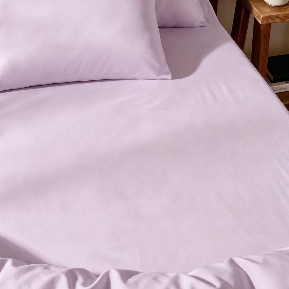 Premium 90 GSM Microfiber Solid Colour Bedding Sets