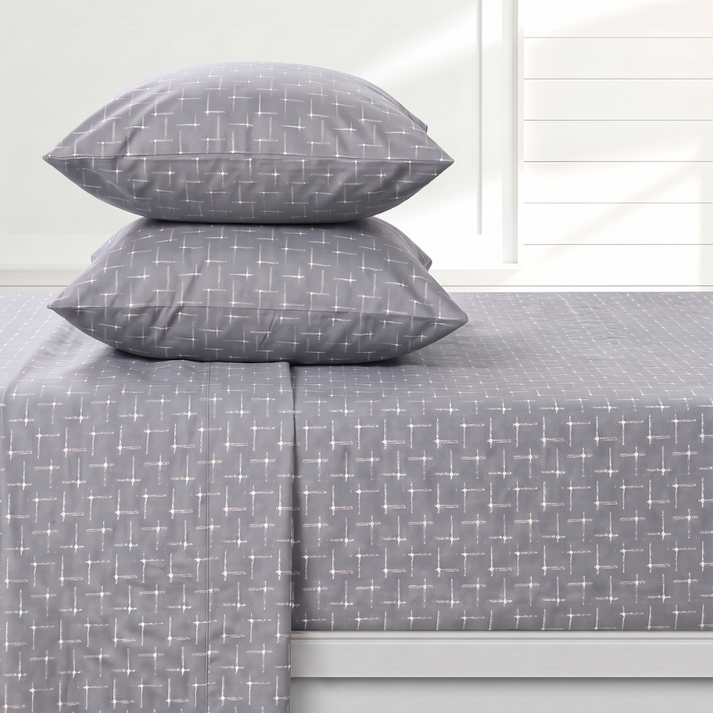 Inspire Ford 100% Cotton Fitted Sheet Set