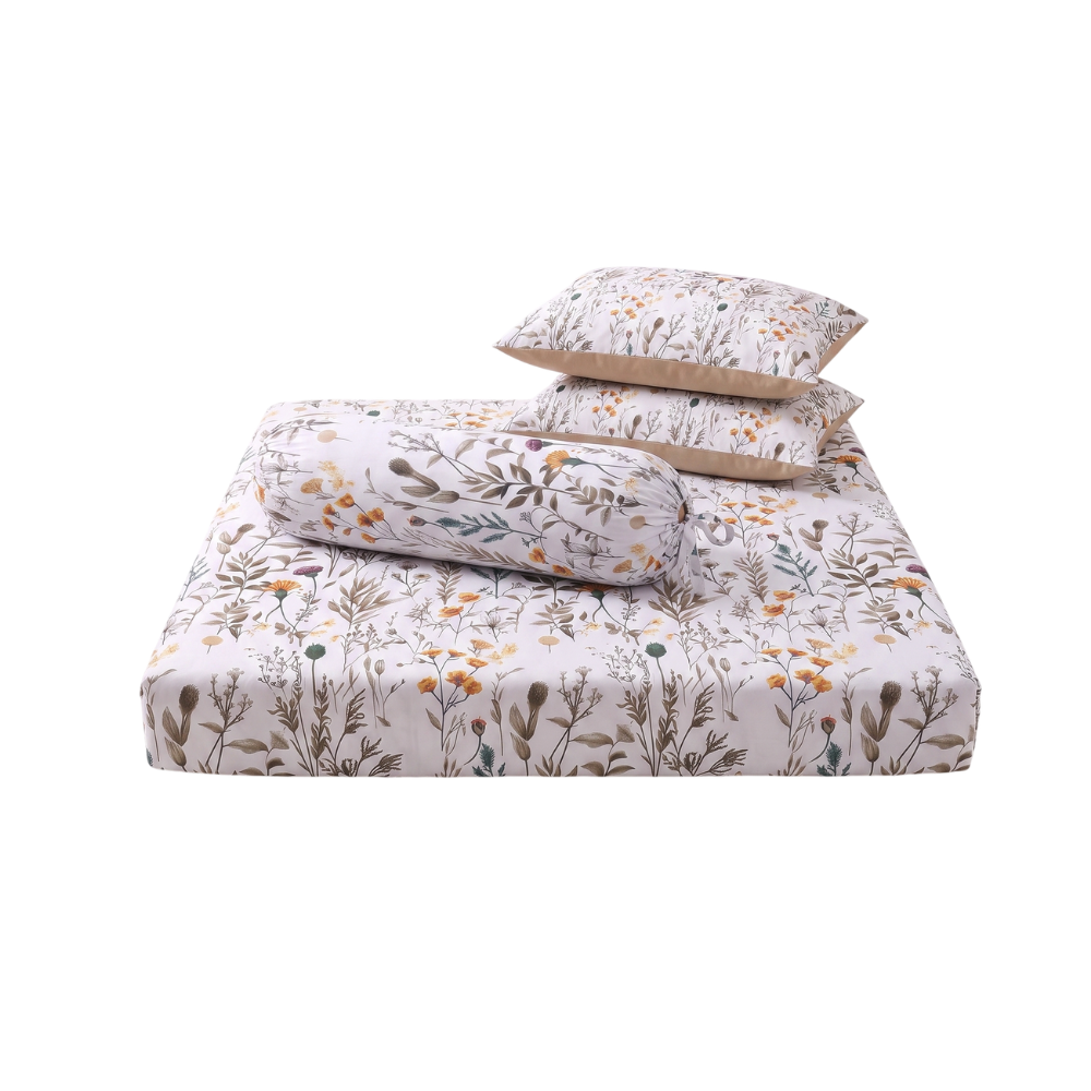 Relax Lupine Fitted Sheet Set