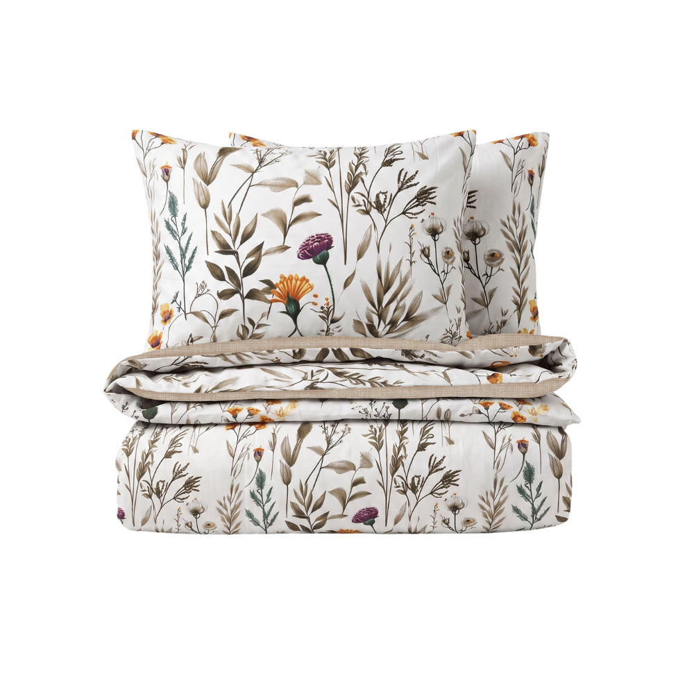 Relax Lupine Quilt Cover Set