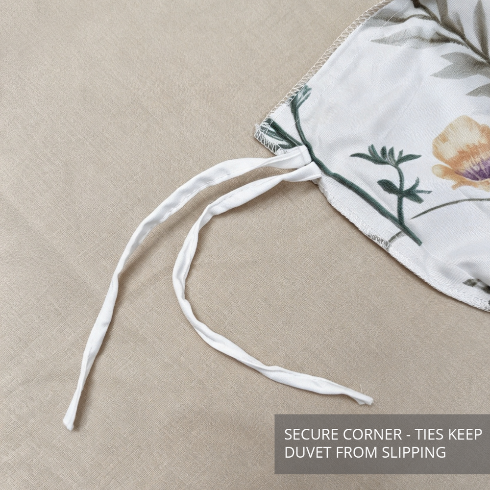 Relax Lupine Quilt Cover Set
