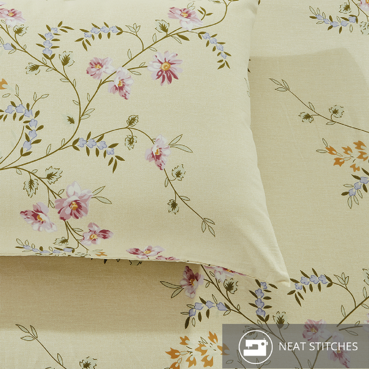 Contempo Anya 100% Cotton Fitted Sheet Set