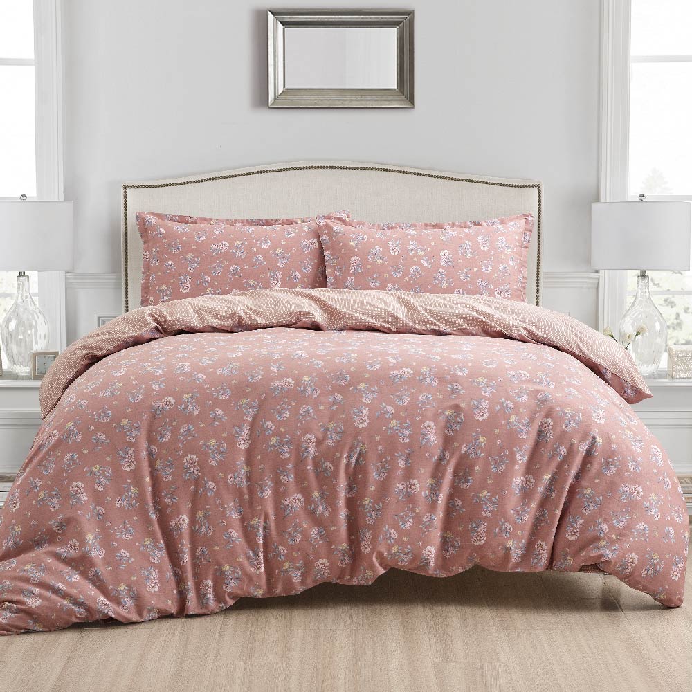 Contempo Elodie 100% Cotton Quilt Cover Set - Aussino Malaysia