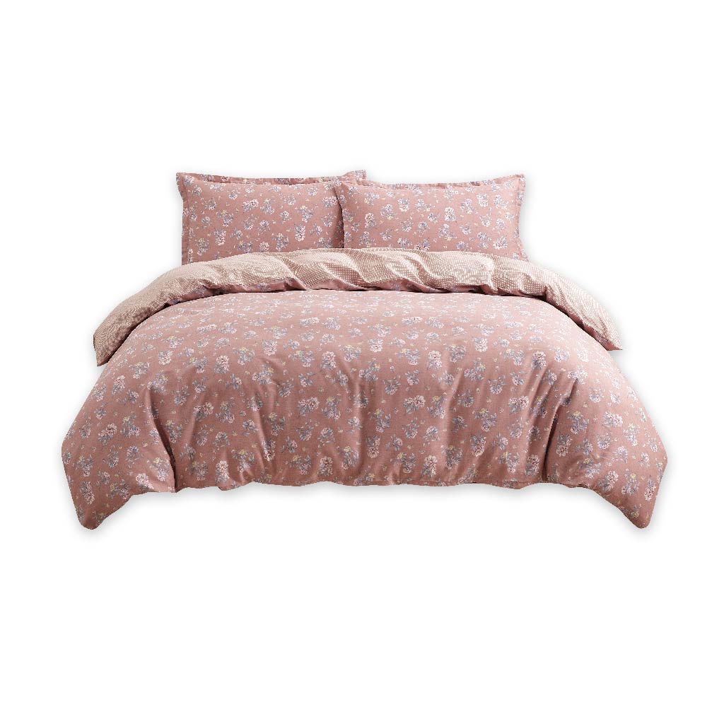 Contempo Elodie 100% Cotton Quilt Cover Set - Aussino Malaysia