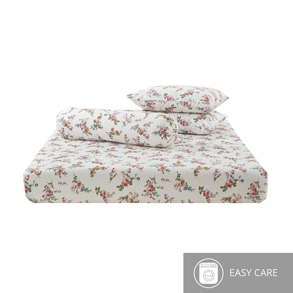 Contempo Imogen 100% Cotton Fitted Sheet Set - Aussino Malaysia