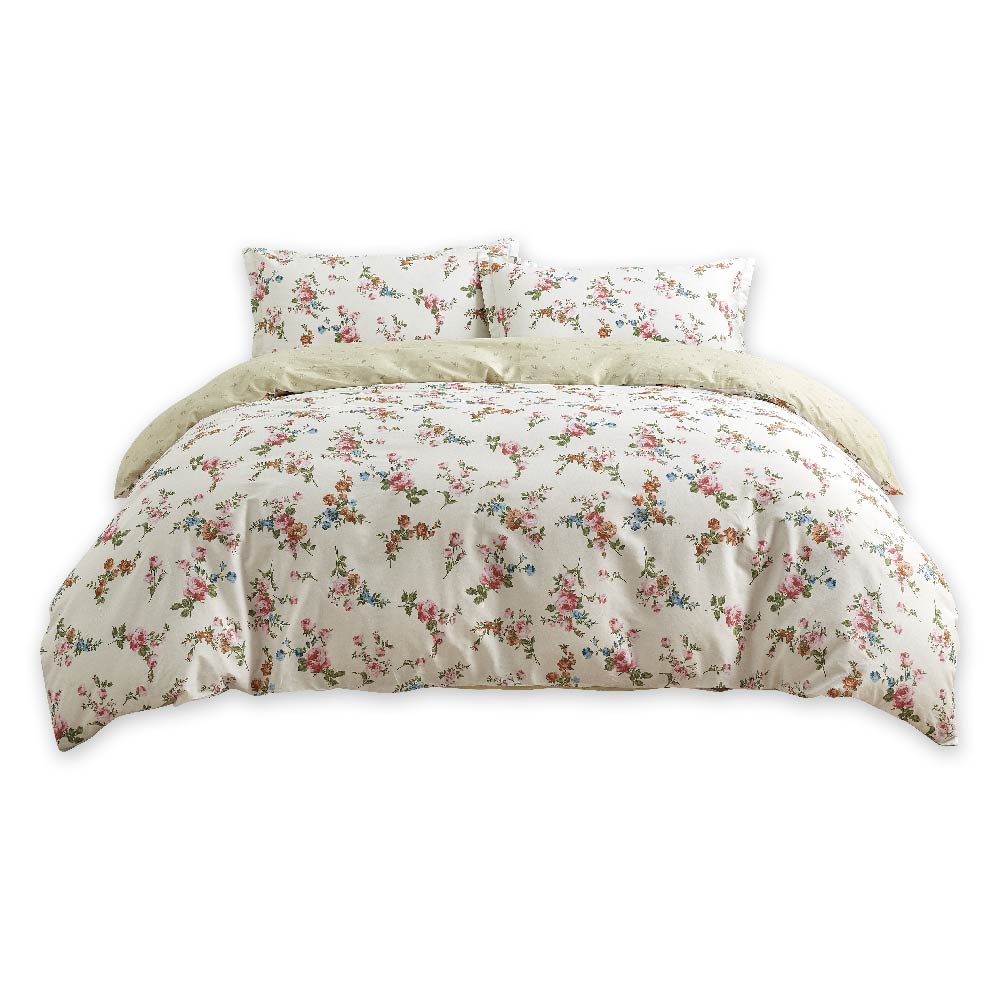 Contempo Imogen 100% Cotton Quilt Cover Set - Aussino Malaysia