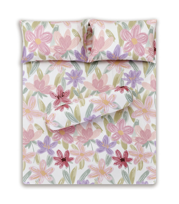 Inspire Innis 100% Cotton Fitted Sheet Set