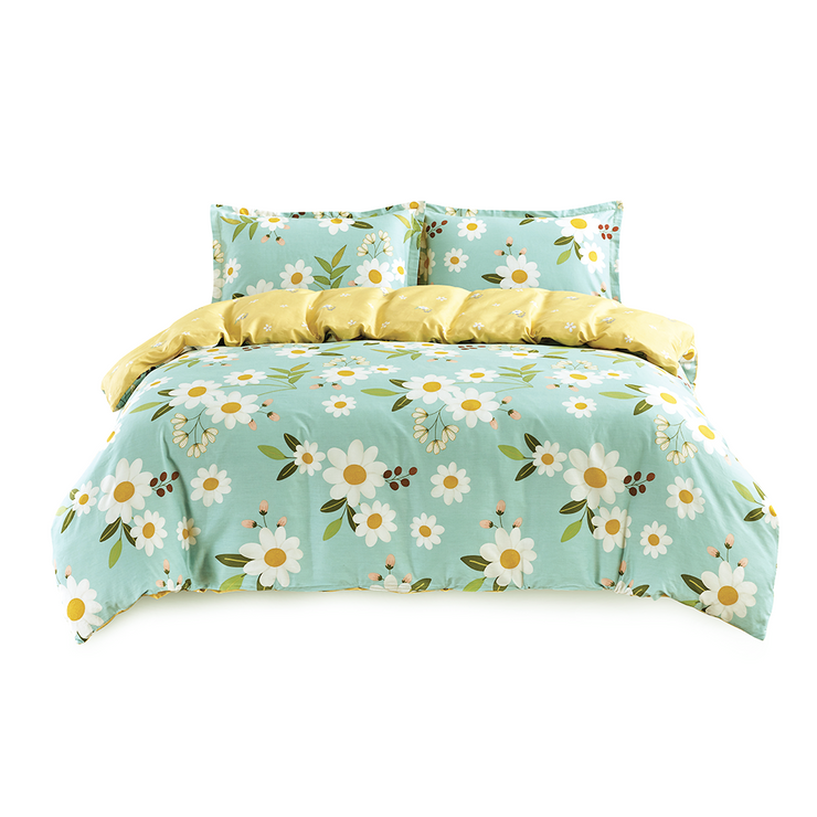Inspire Juna 100% Cotton Quilt Cover Set