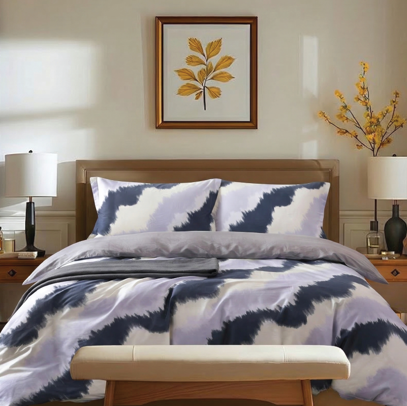 Contempo Laze 100% Cotton Quilt Cover Set