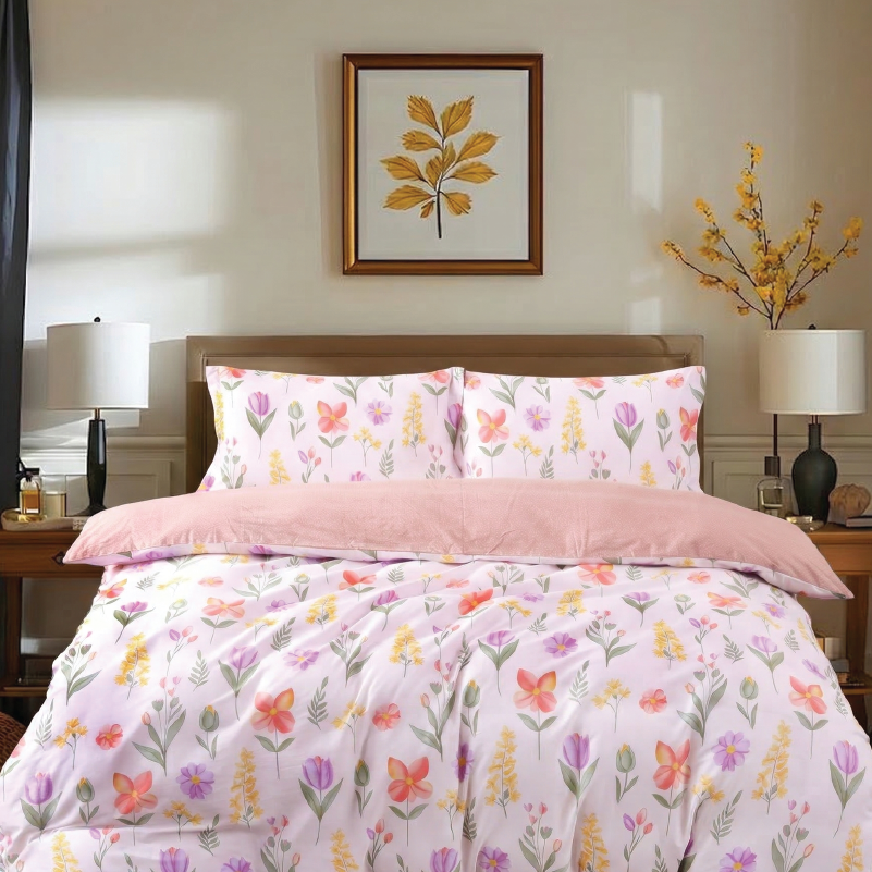⚡FLASH SALE⚡ Contempo Yuliana 100% Cotton Quilt Cover Set