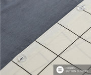 Loft Mattoni 100% Cotton Quilt Cover Set