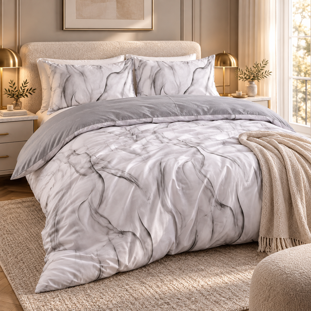 Contempo Mistee 100% Cotton Quilt Cover Set