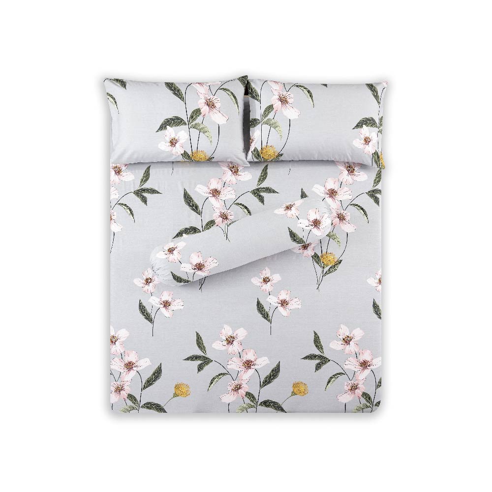 Contempo Regina 100% Cotton Fitted Sheet Set - Aussino Malaysia