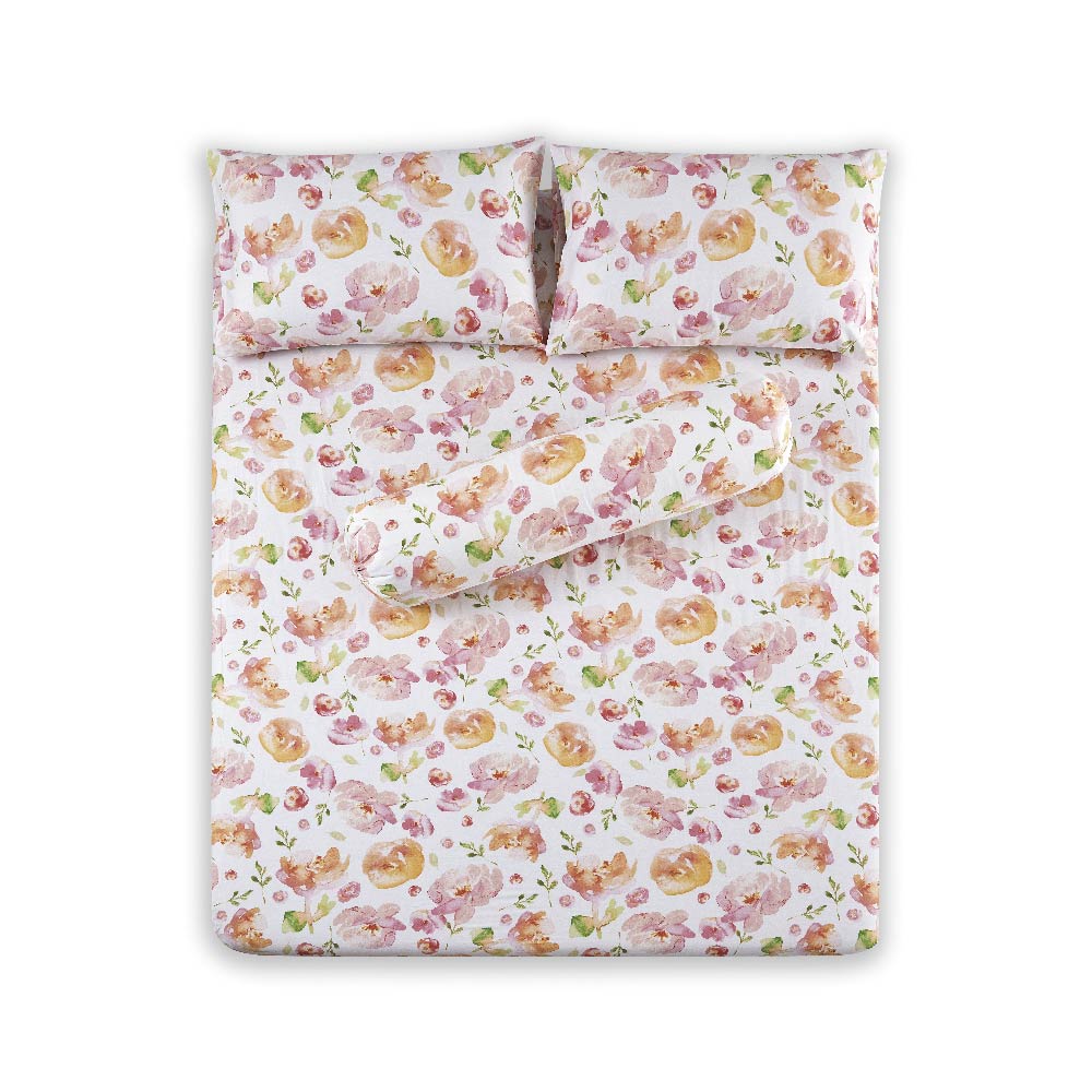 Inspire Sofiya 100% Cotton Fitted Sheet Set - Aussino Malaysia