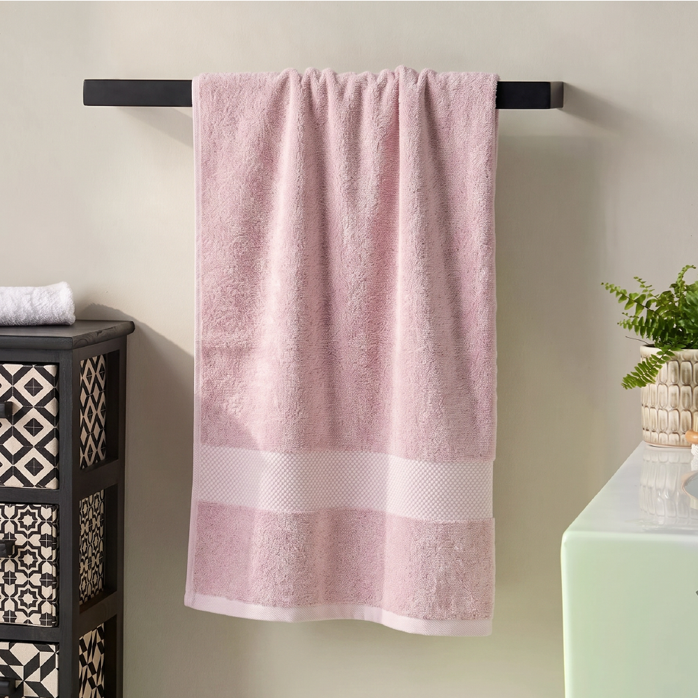 Inspire Bath 100% Cotton 2pcs Bath Towel Set