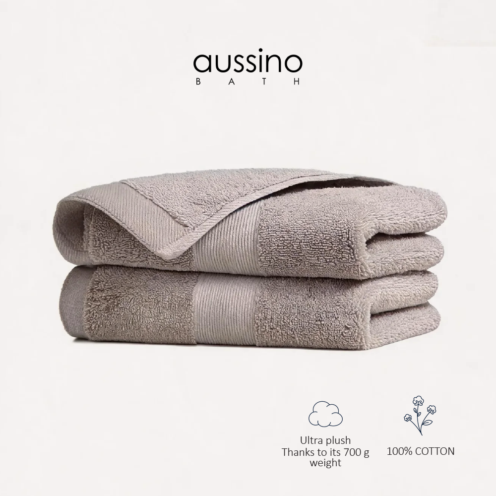 Hotel Collection 100% Cotton 2pcs Bath Towel Set