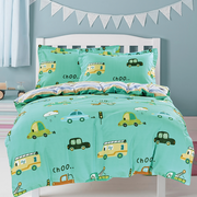 Aussino Kids Vroomy 100% Cotton Quilt Cover Set