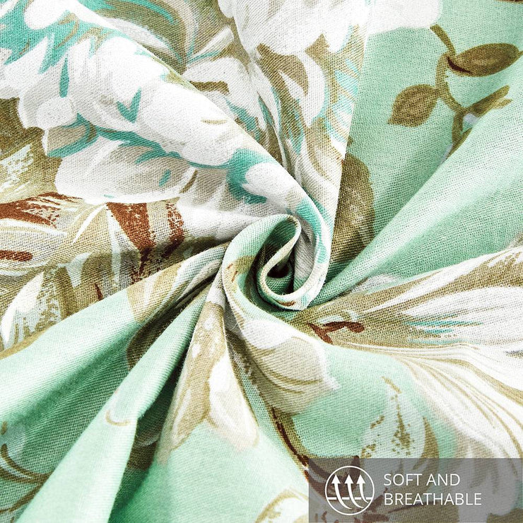 Contempo Palmeria 100% Cotton Quilt Cover Set - Aussino Singapore
