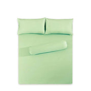 Plain Dye Solid Colored Fitted Bedsheet Sets - Aussino Singapore