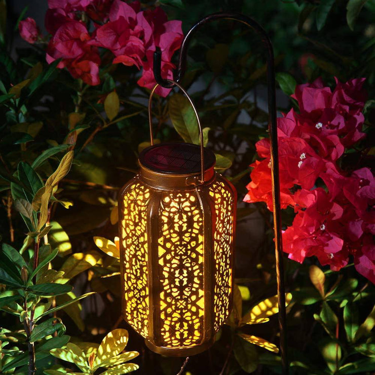 Metal Solar Garden Lantern (DDYC0102) - Aussino Singapore