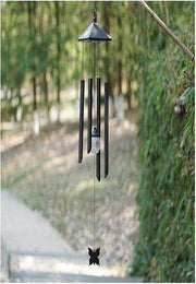 Solar Powered Wind Chimes Garden Decor with Colour Changing LED - Aussino Singapore
