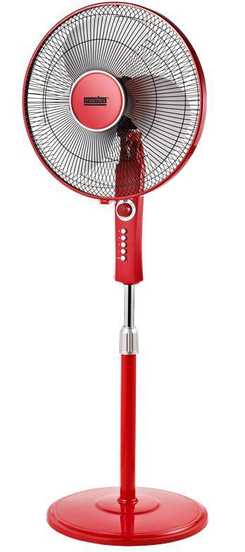 MORRIES 16" STAND FAN W/TIMER (METAL BLADE) MS565SFT - Aussino Singapore
