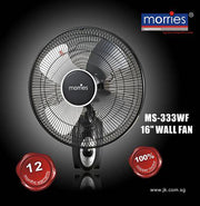 MORRIES MS-333WF 16" WALL FAN - Aussino Singapore