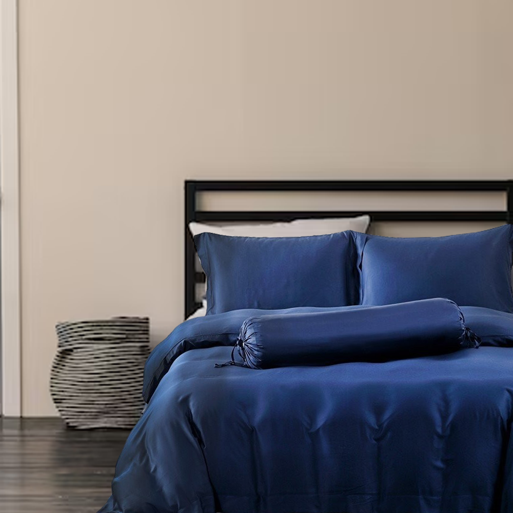 Hardy Amies COOLING Bamboo Lyocell Pure Solid Color Luxury Sheet Set- 5pcs Set